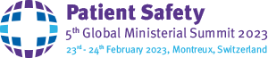 Global Ministerial Patient Safety Summit 2023 Logo